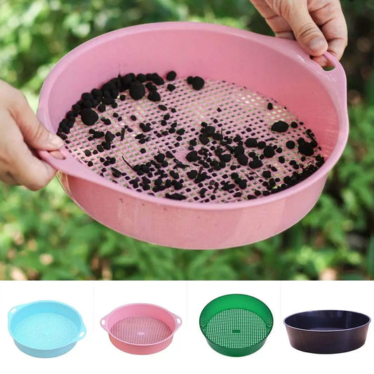 Garden Plastic Soil Sieve