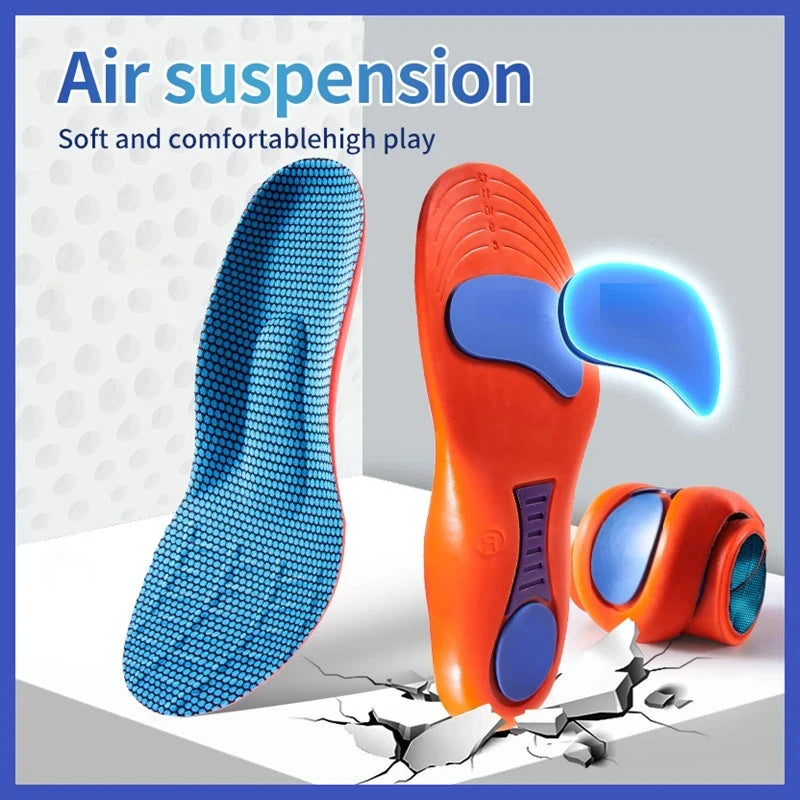 Air Shock Absorbing Orthopedic Insoles