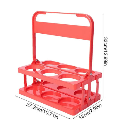 Foldable 6-Bottle Drink Carrier