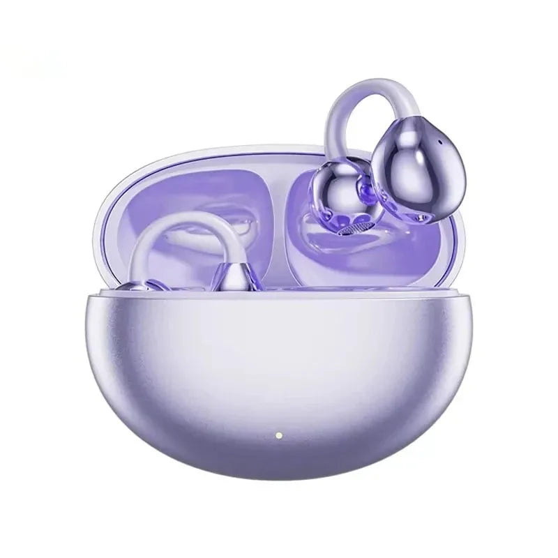 M91 Wireless Ear Clip Bluetooth 5.4 Earbuds with ENC