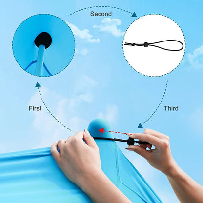 Portable Beach Canopy Sun Shelter for Camping & Outdoor Adventures