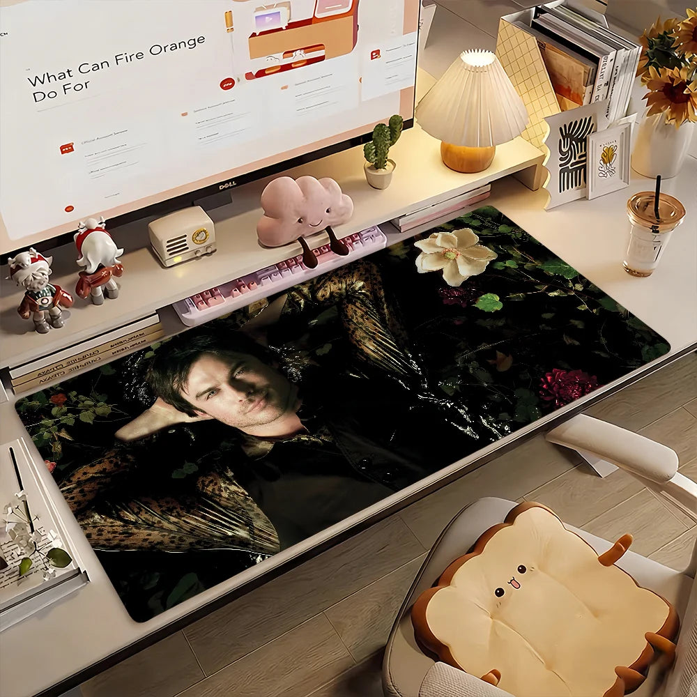 Damon Salvatore Non-Slip Extended Mouse Pad