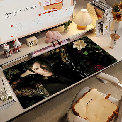 Damon Salvatore Non-Slip Extended Mouse Pad