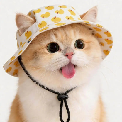 Adjustable Summer Sun Hat for Dogs