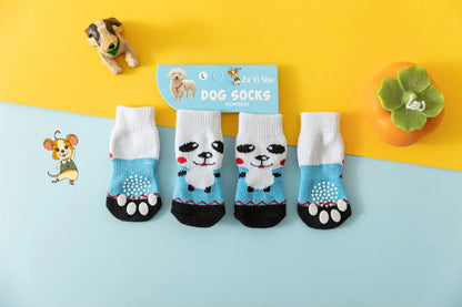 Warm Anti-Slip Knit Socks for Dogs