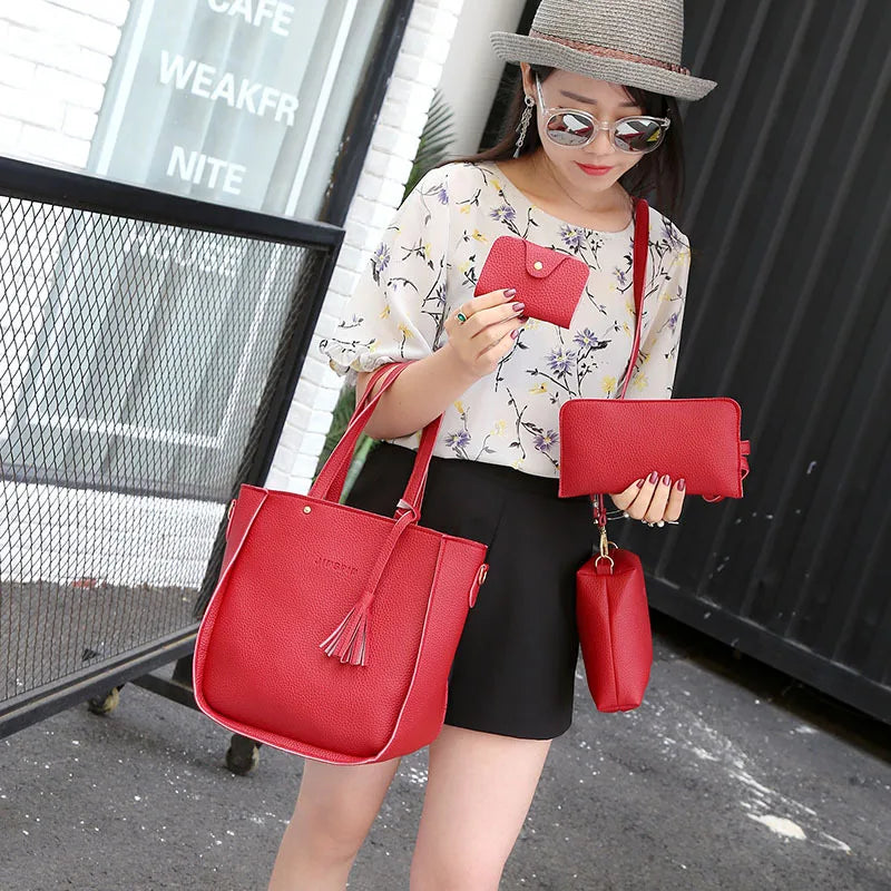 Women’s Handbag & Crossbody Bag Set