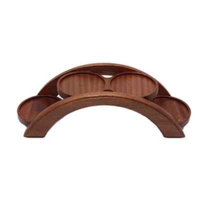 Wooden Sushi Bridge Serving Plate