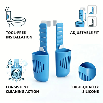 Silicone Toilet Tank Tablet Holder