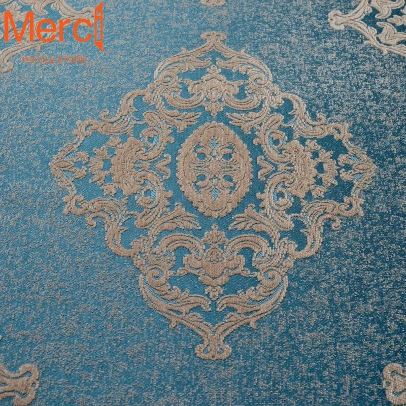 European Chenille Jacquard Luxury Curtain