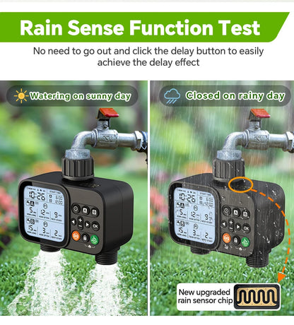 Smart 2-Zone Irrigation Water Timer