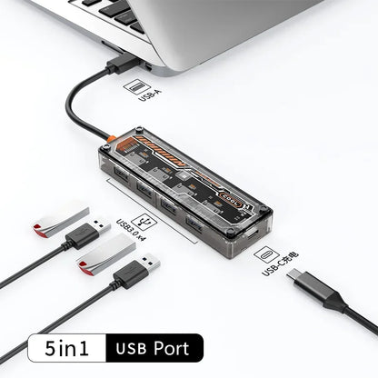 Basix 10-in-1 USB-C Hub Docking Station