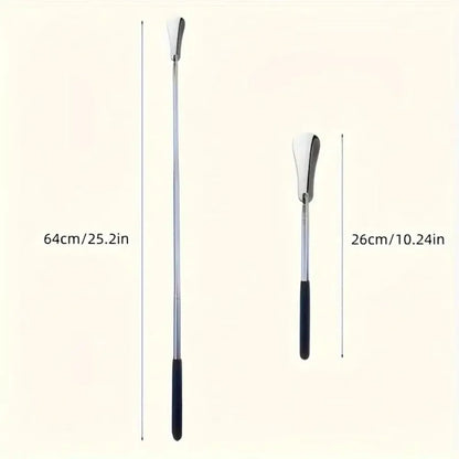 Retractable Stainless Steel Shoe Horn