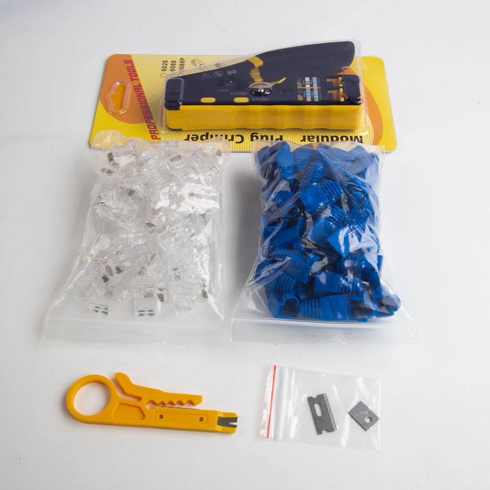 HOMEFISH 6088 RJ45 Network Cable Crimping Tool