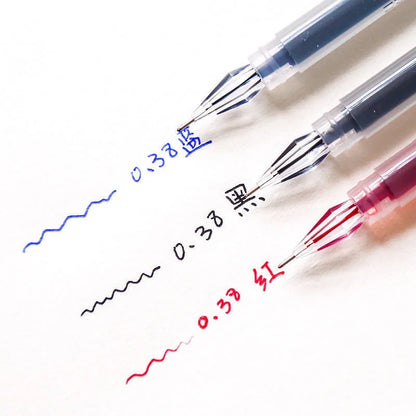 Large-Capacity Fine Point Gel Pen Set