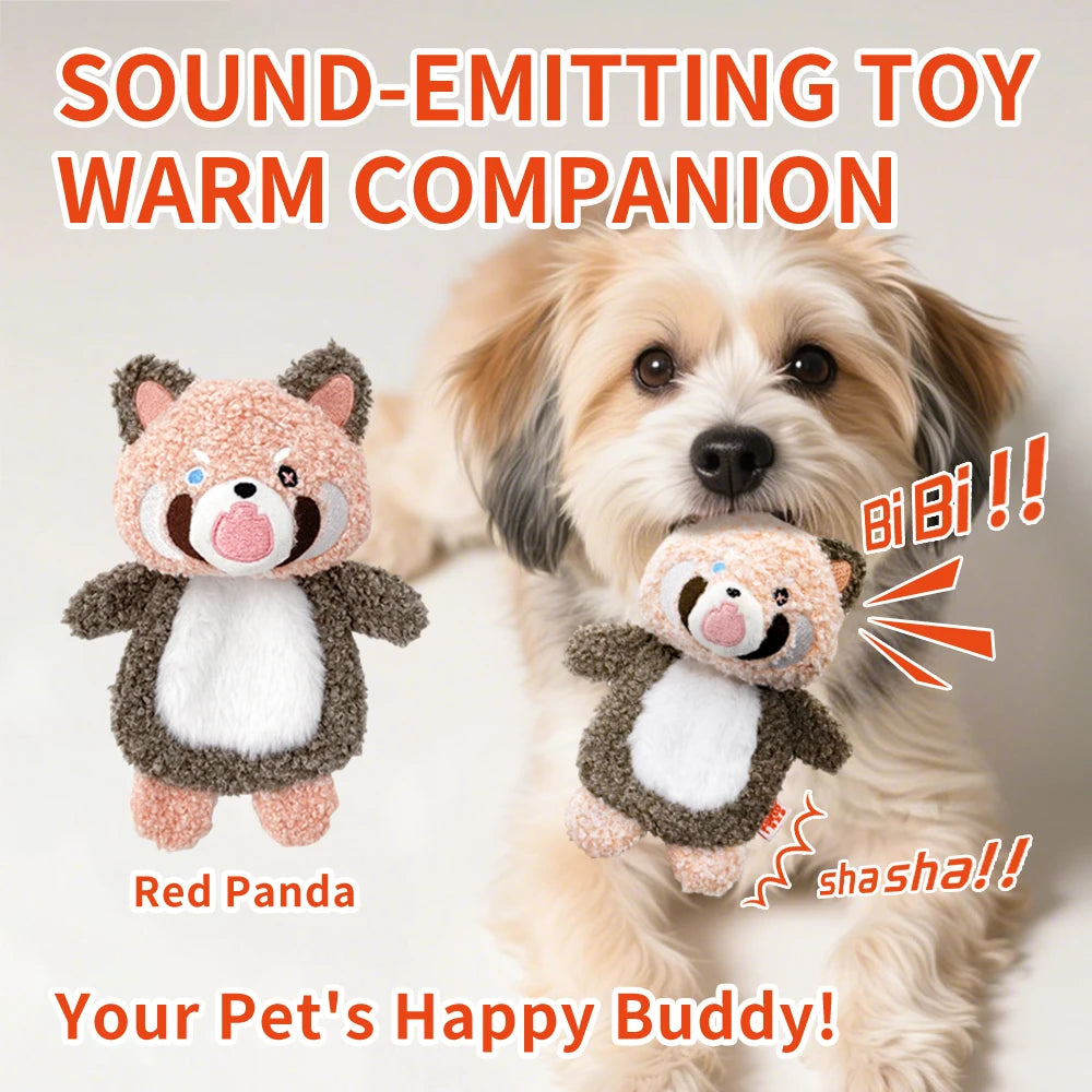 Cute Plush Squeaky Dog Toy