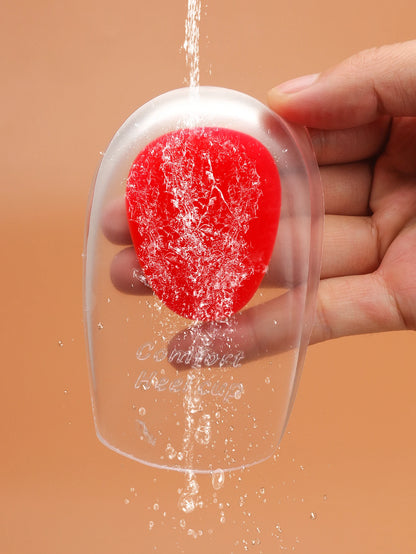 Silicone Gel Heel Cups for Pain Relief & Shock Absorption