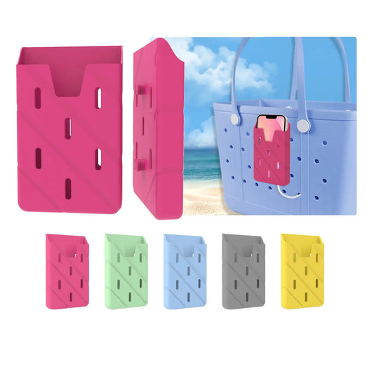 Silicone Phone Stand & Storage Pouch for Beach Bags