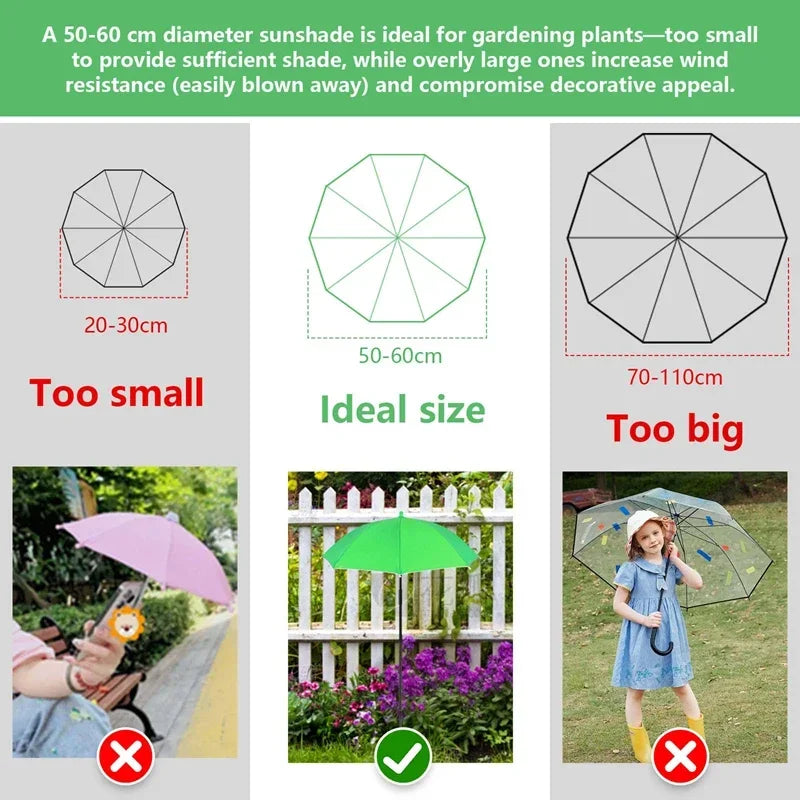 Garden Plant Shade Umbrella