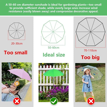 Garden Plant Shade Umbrella