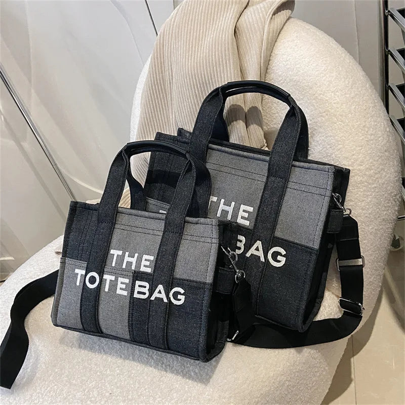 Large Capacity PU Tote Bag