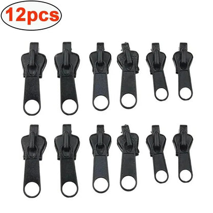 Universal Instant Zipper Repair Kit – 6 Piece Replacement Zip Sliders
