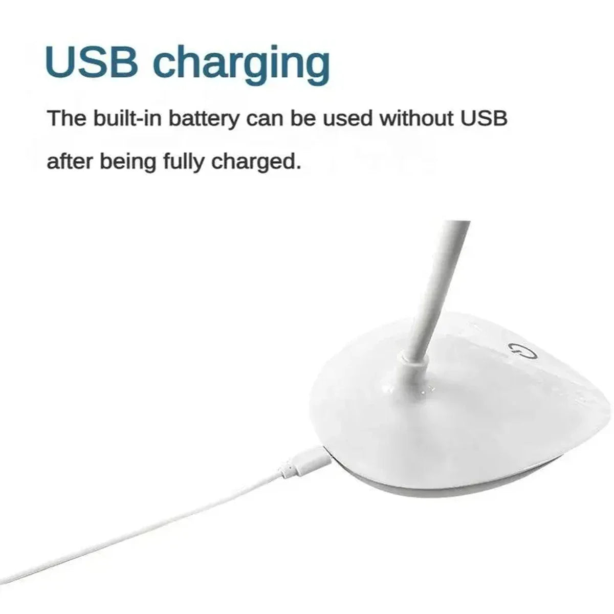 Title LED Reading Desk Lamp with Touch Dimming