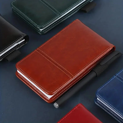 A7 Business Organizer Notebook with Calculator & Sticky Notes