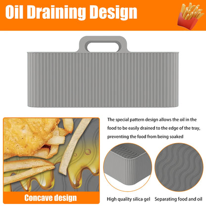 Air Fryer Silicone Liner Basket Set