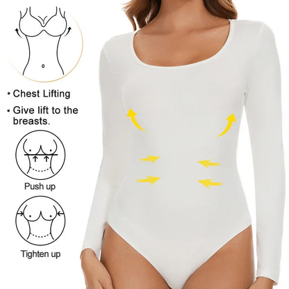 Long Sleeve Thermal Underwear Bodysuit