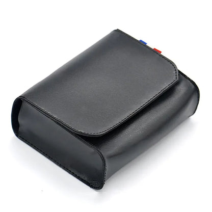 Compact PU Leather Cable & Charger Organizer