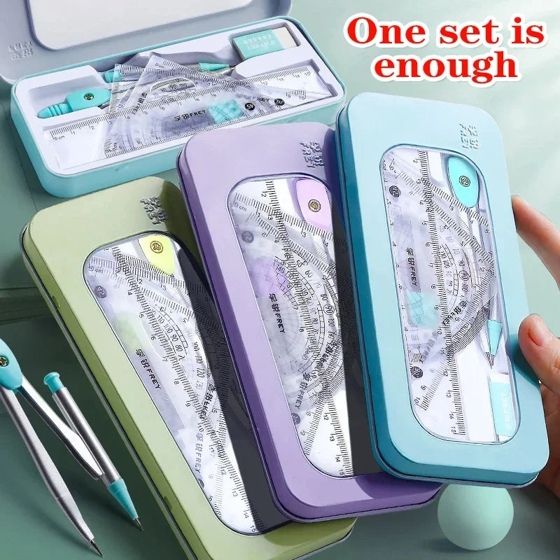 Geometry Math Set with Storage Case