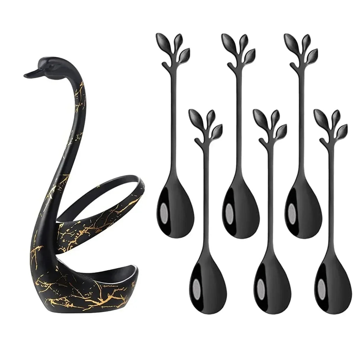 Swan Tableware Holder Set