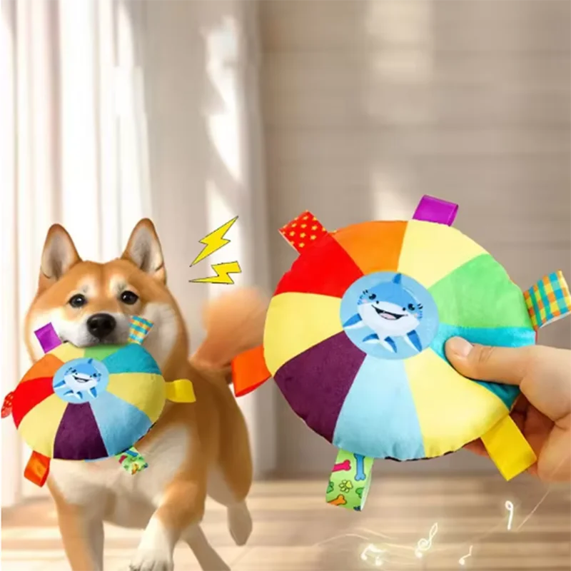 Dog Plush Squeaky Chew Toy