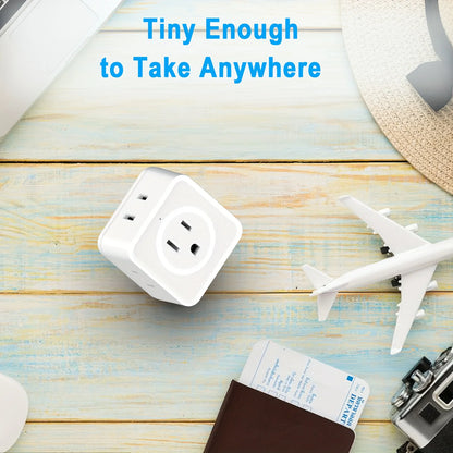 5-Way Wall Outlet Extender