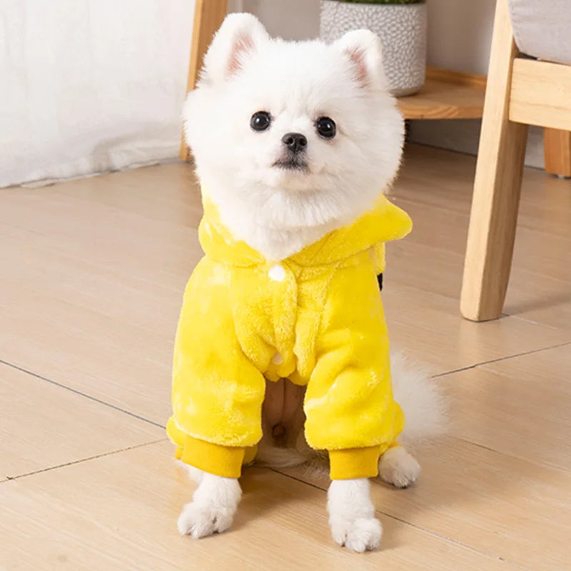 Warm Fleece Pet Hoodie