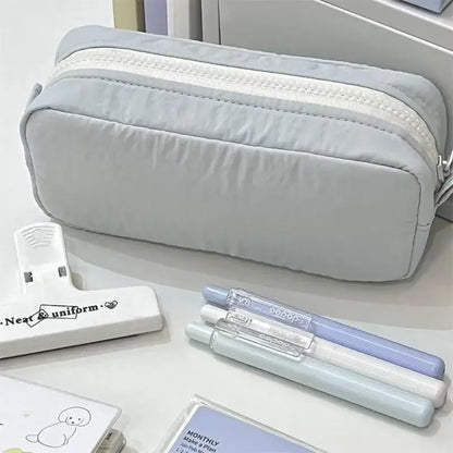 Minimalist Student Pencil Bag for School & Office Supplies