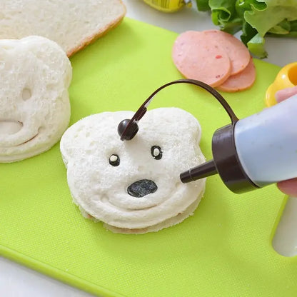 Cute Bear Sandwich Mold & Bread Crust Cutter