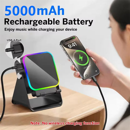 Magnetic Bluetooth Speaker Phone Stand
