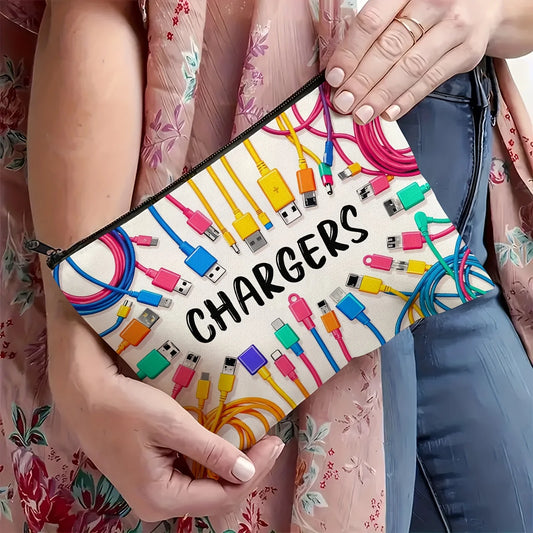 Colorful Cable USB Storage Organizer Bag