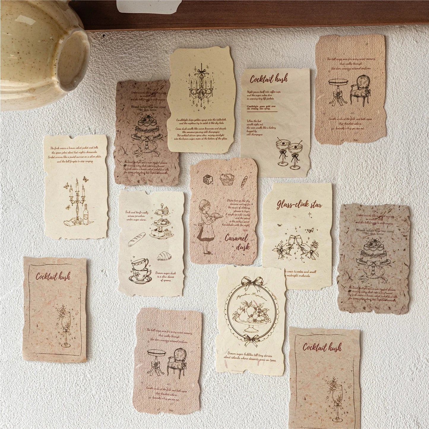 Retro Scrapbook Decoration Stickers