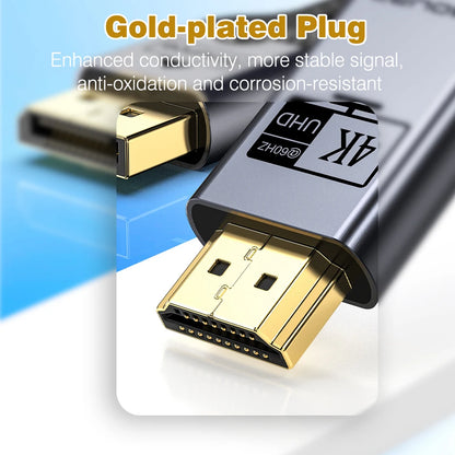 DisplayPort to HDMI 2.0 Cable