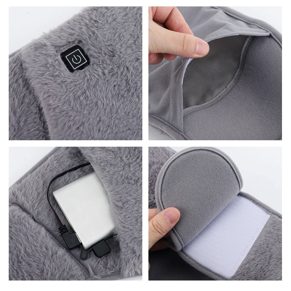 USB Heated Waist & Hand Warmer Belt
