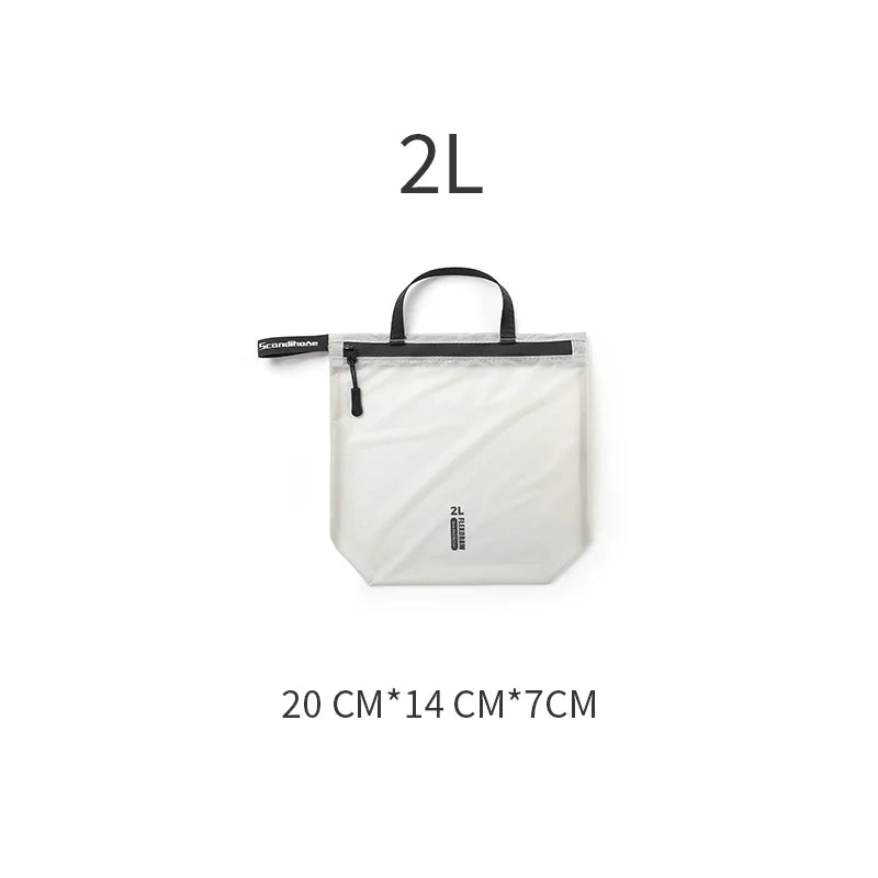 Waterproof Travel Storage Pouch with Zipper Handle