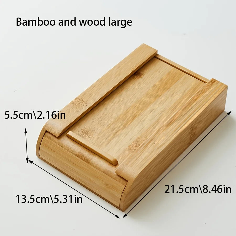Wooden Under-Desk Drawer Organizer