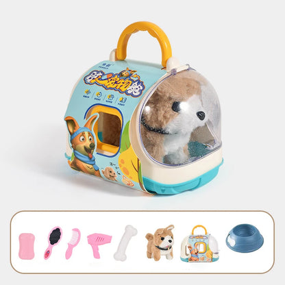 Electronic Walking Plush Puppy Toy