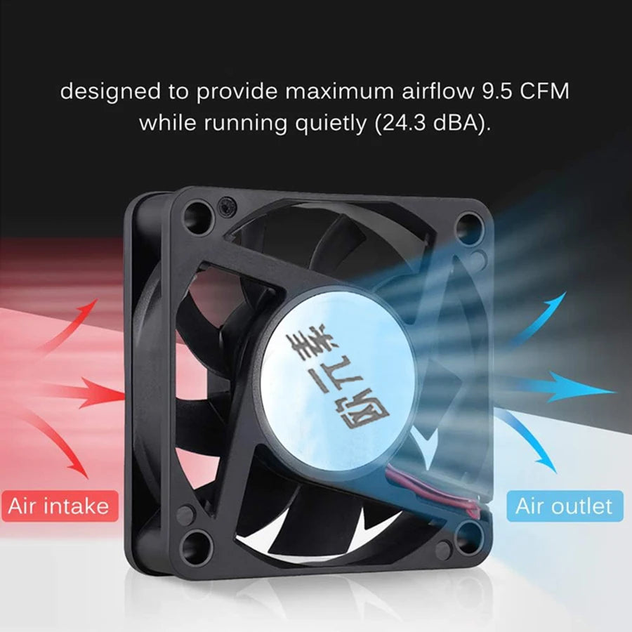 USB Cooling Case Fan for Router, DVR & TV Box
