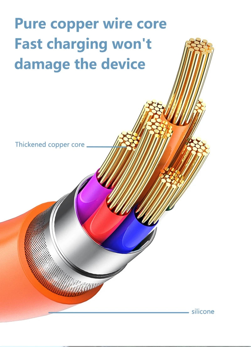 120W USB-C to USB-C Fast Charging Cable