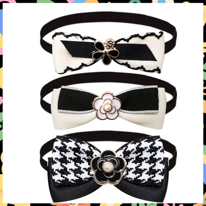 Pet Bow Tie Collar Set