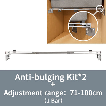 Adjustable Stainless Steel Undermount Sink Support Bar (1 Piece)