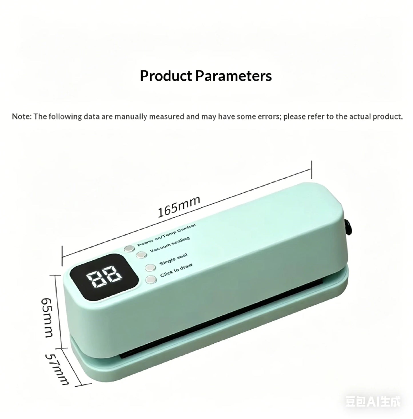 Rechargeable Portable Food Bag Sealing Machine